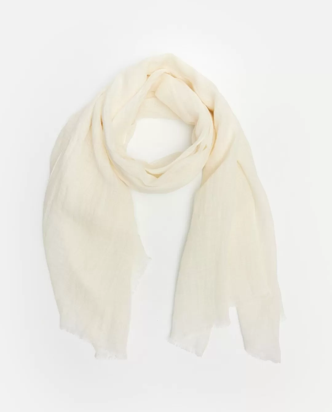 YERSE 100% Linen Foulard Natural