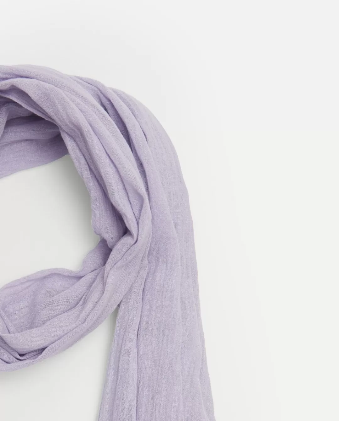 YERSE Cotton Foulard Mauve