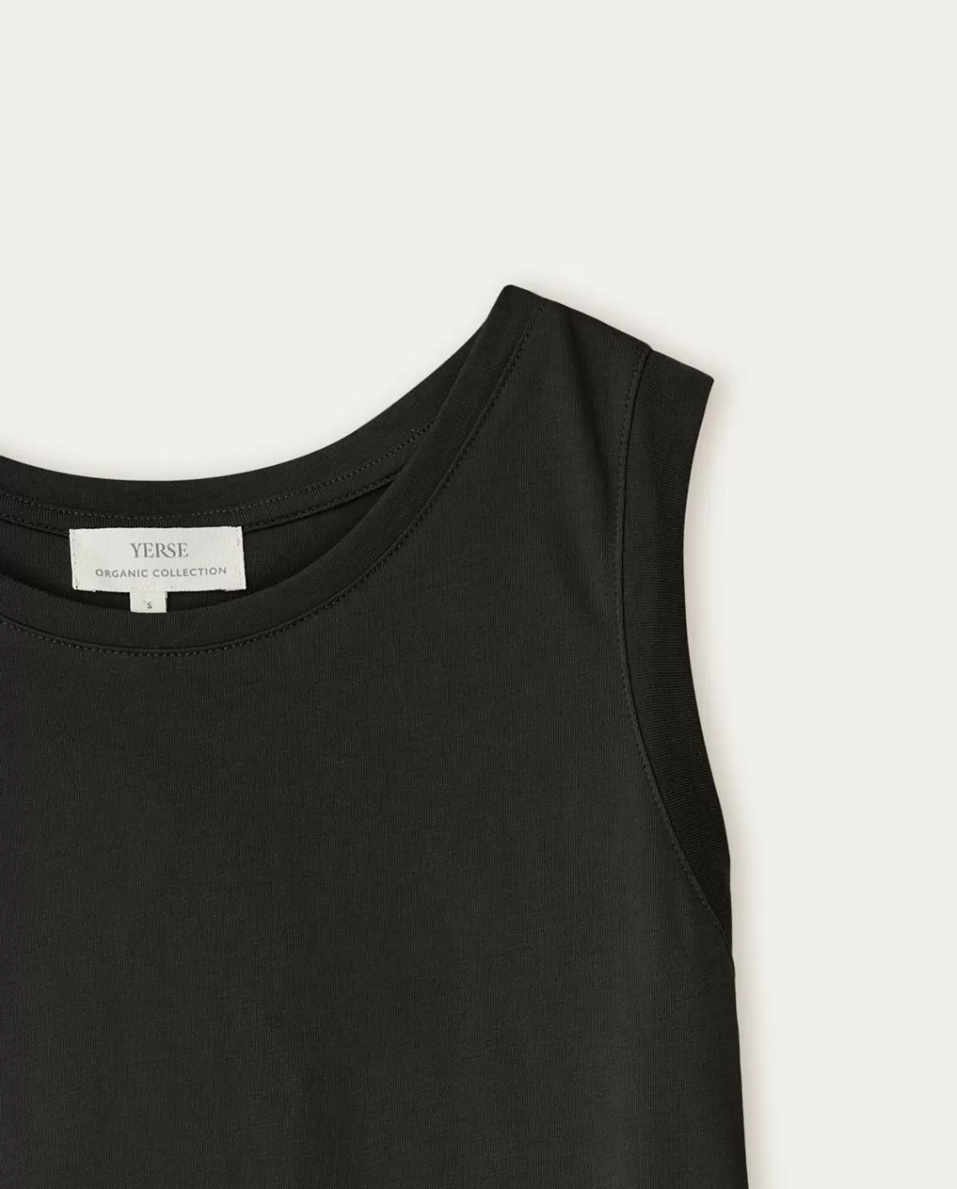 YERSE Organic-Cotton Top Black