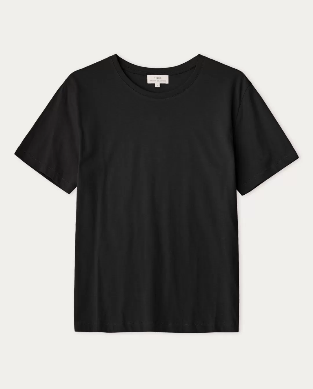 YERSE Organic-Cotton T-Shirt Black