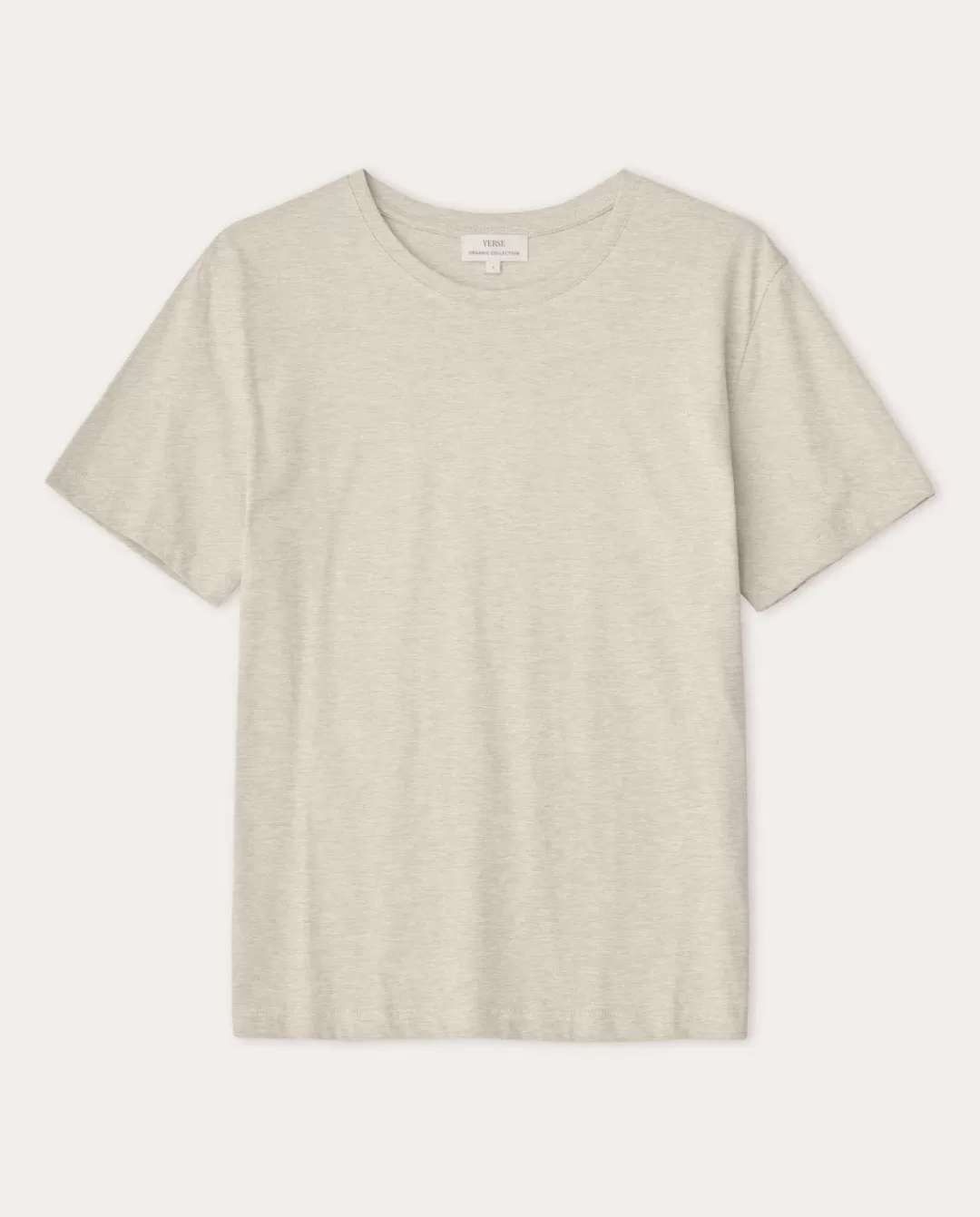 YERSE Organic-Cotton T-Shirt Ecru