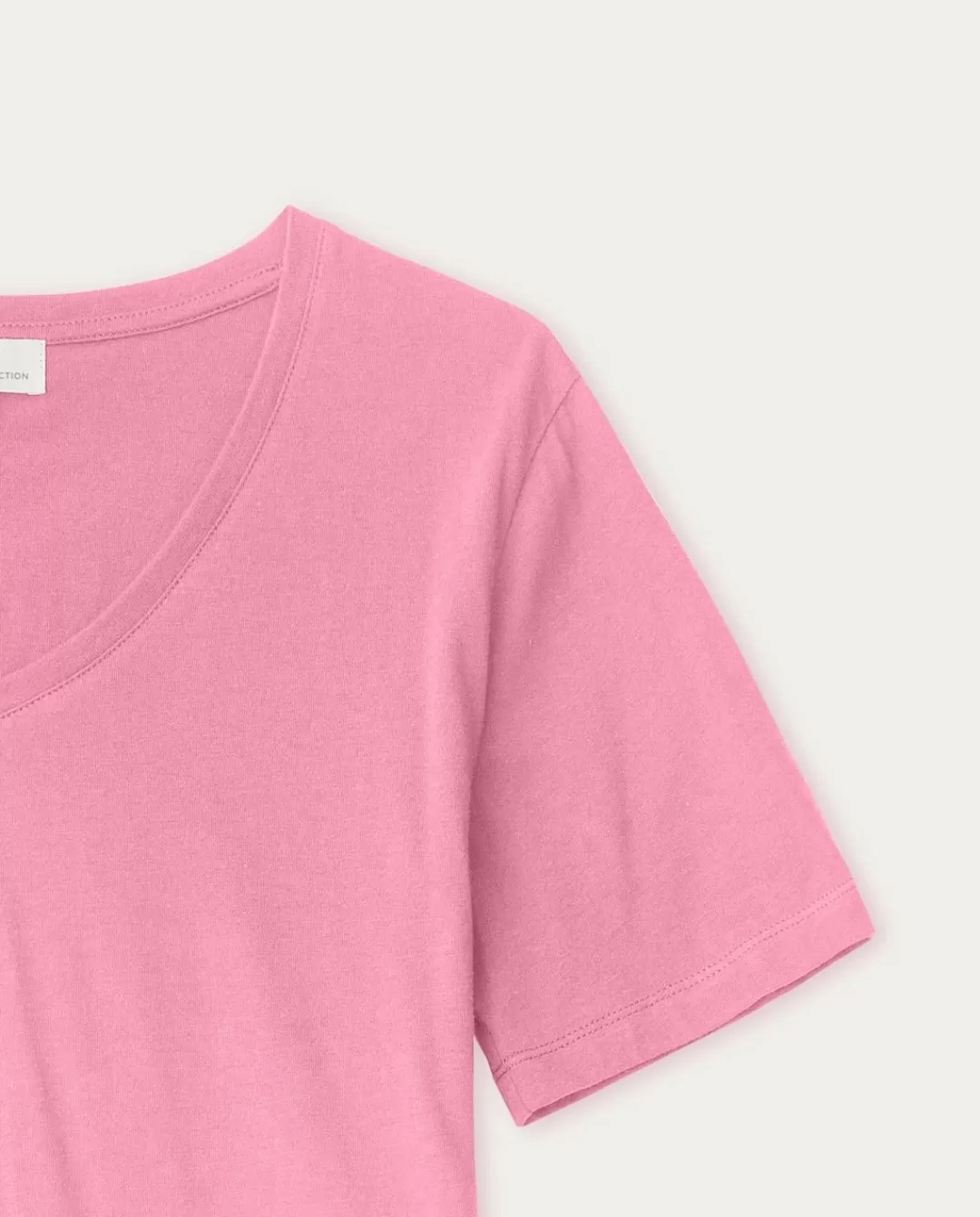 YERSE Organic-Cotton T-Shirt Pink