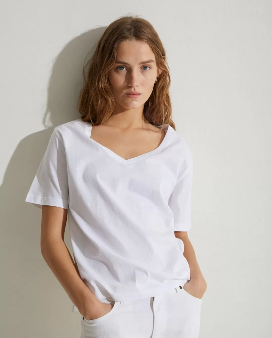 YERSE Organic-Cotton T-Shirt White