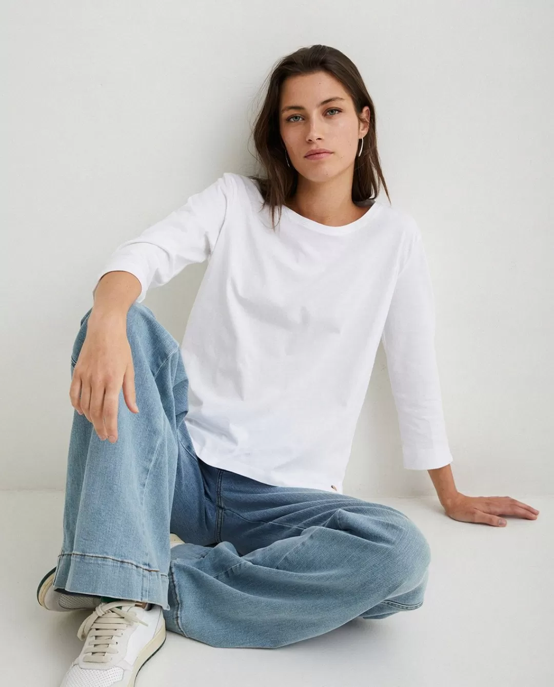 YERSE Organic-Cotton T-Shirt White