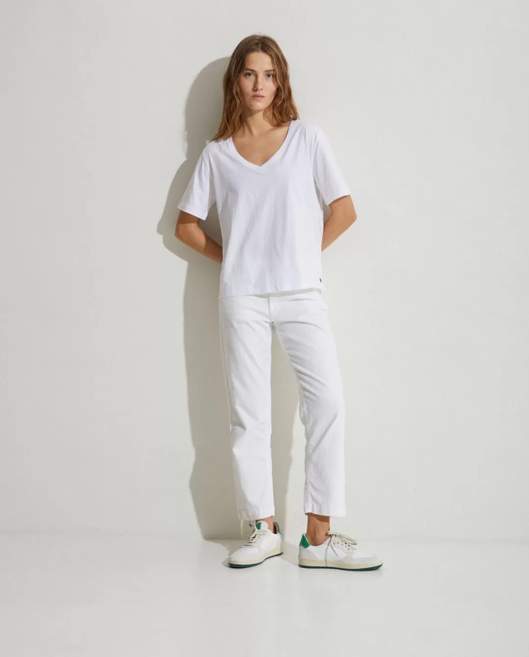 YERSE Organic-Cotton T-Shirt White