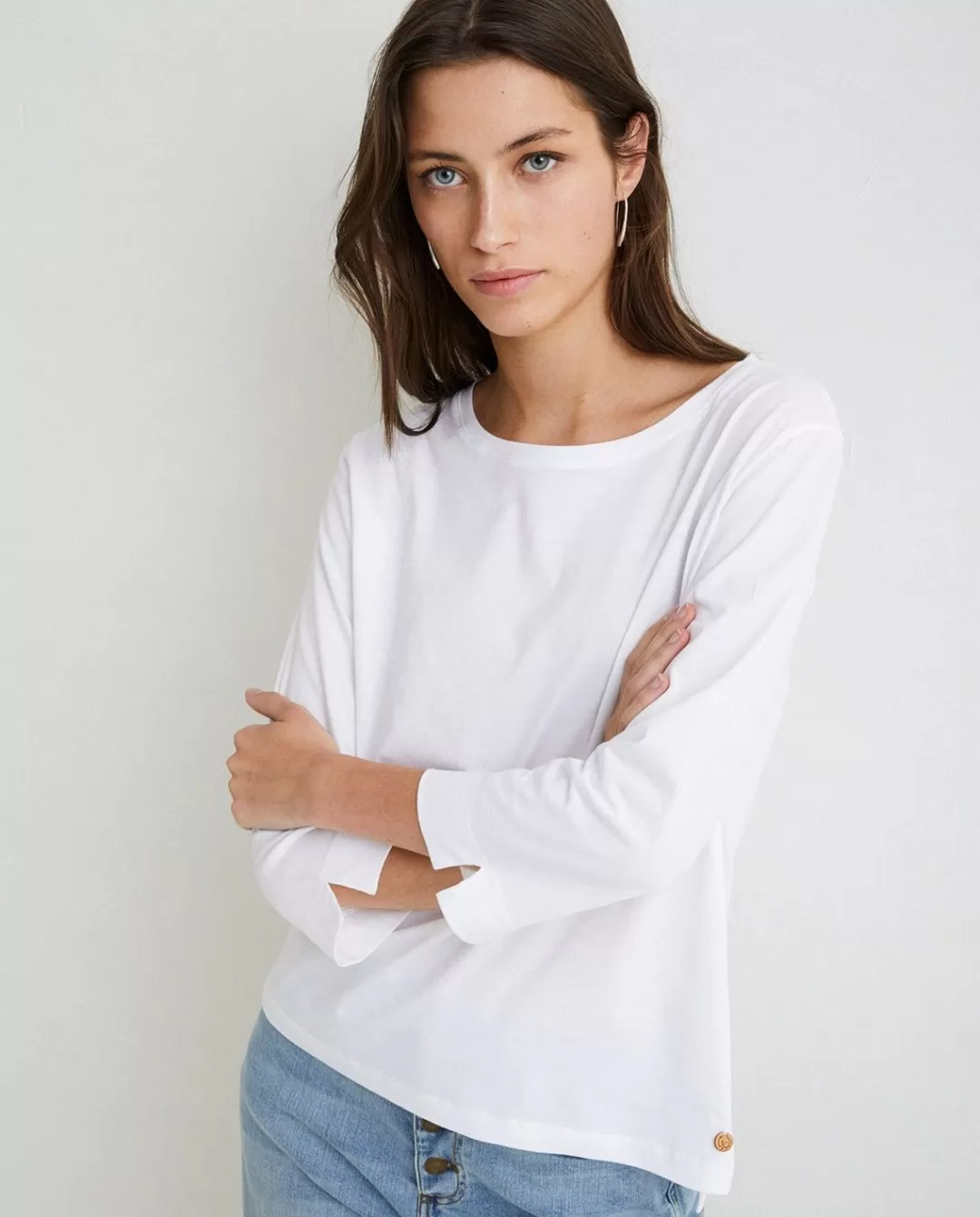 YERSE Organic-Cotton T-Shirt White