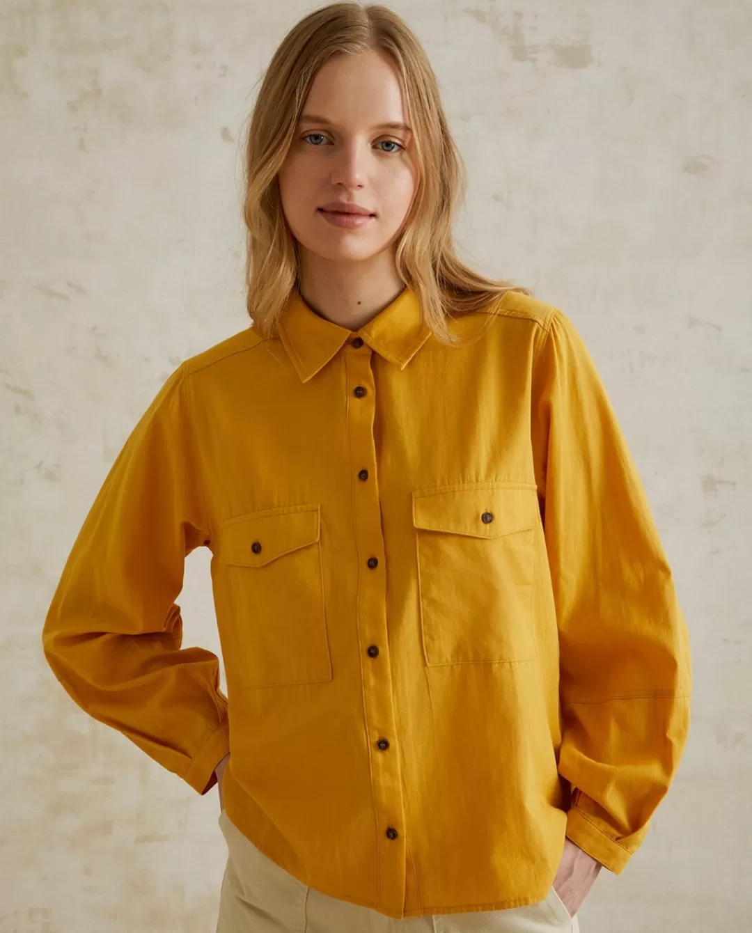 YERSE Worker Shirt Yellow