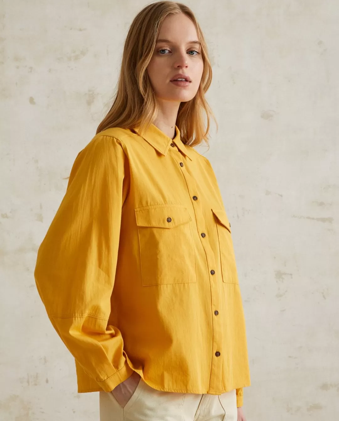 YERSE Worker Shirt Yellow